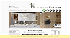 Desktop Screenshot of matecocinas.com